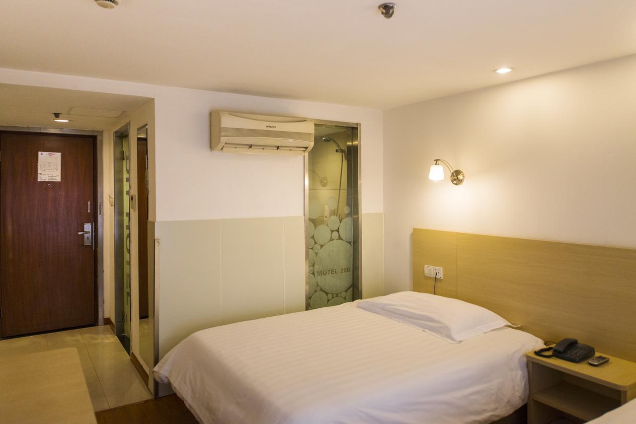 Motel Shenzhen Longgang Longcheng Square Metro Station מראה חיצוני תמונה
