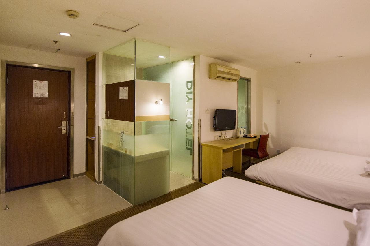 Motel Shenzhen Longgang Longcheng Square Metro Station מראה חיצוני תמונה